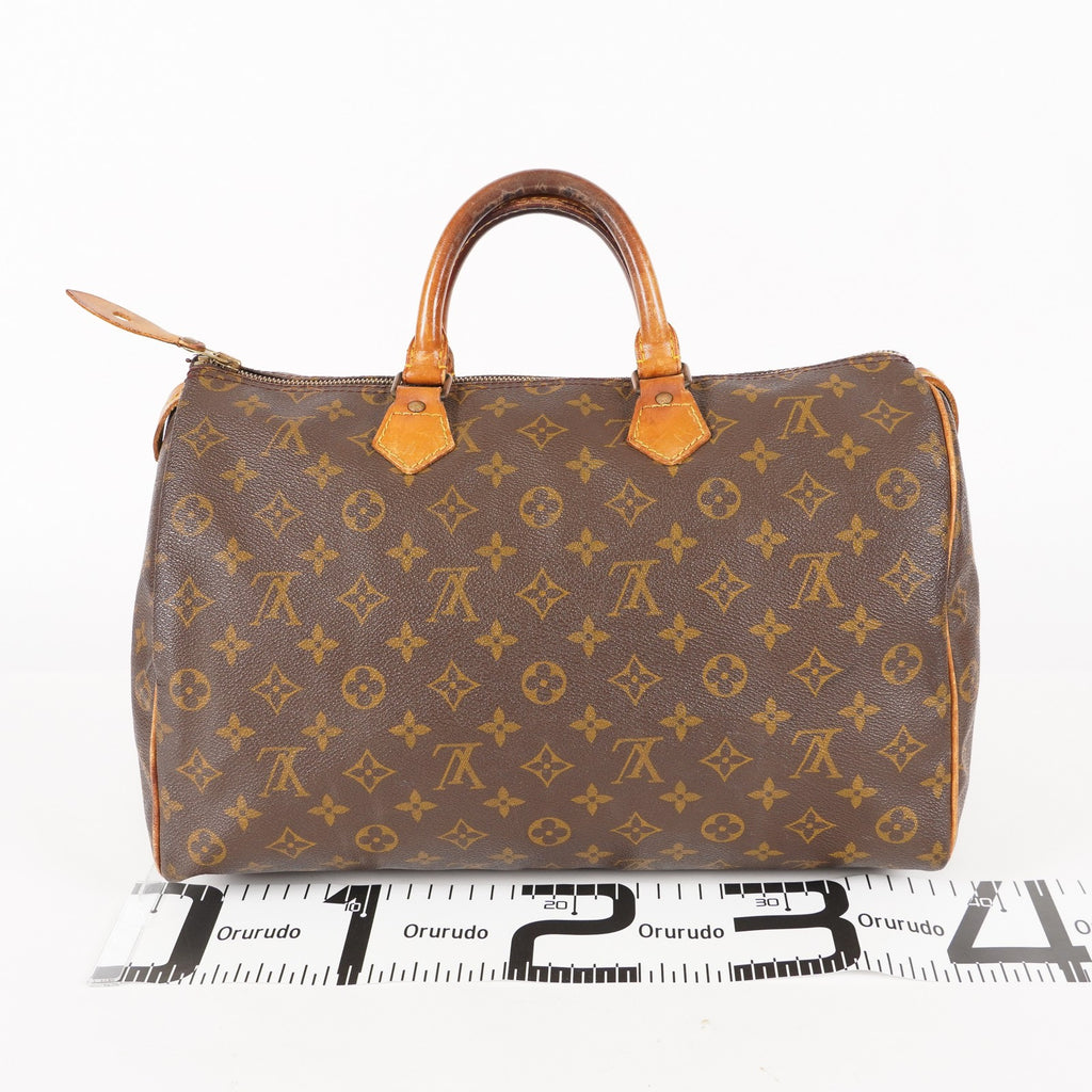 Authentic Louis Vuitton Monogram Speedy 35 M41524 Handbag used 05E204950029