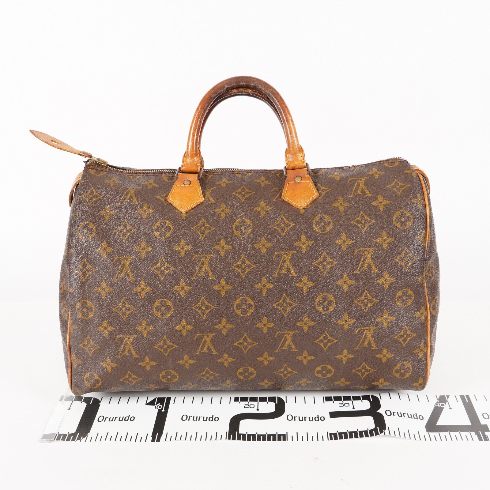 Authentic Louis Vuitton Monogram Speedy 35 M41524 Handbag used 05E204950029