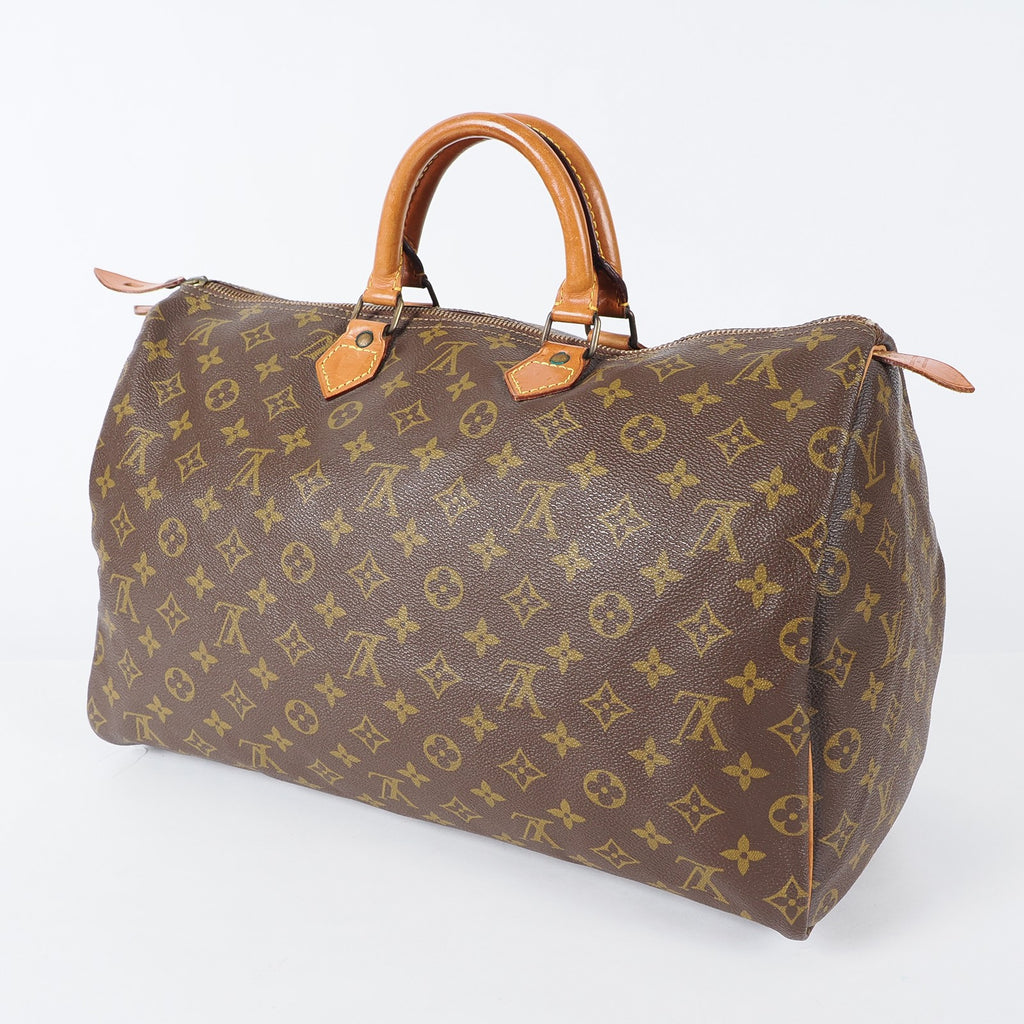 Authentic Louis Vuitton Monogram Speedy 40 M41522 Hand Boston Bag 03A515948827