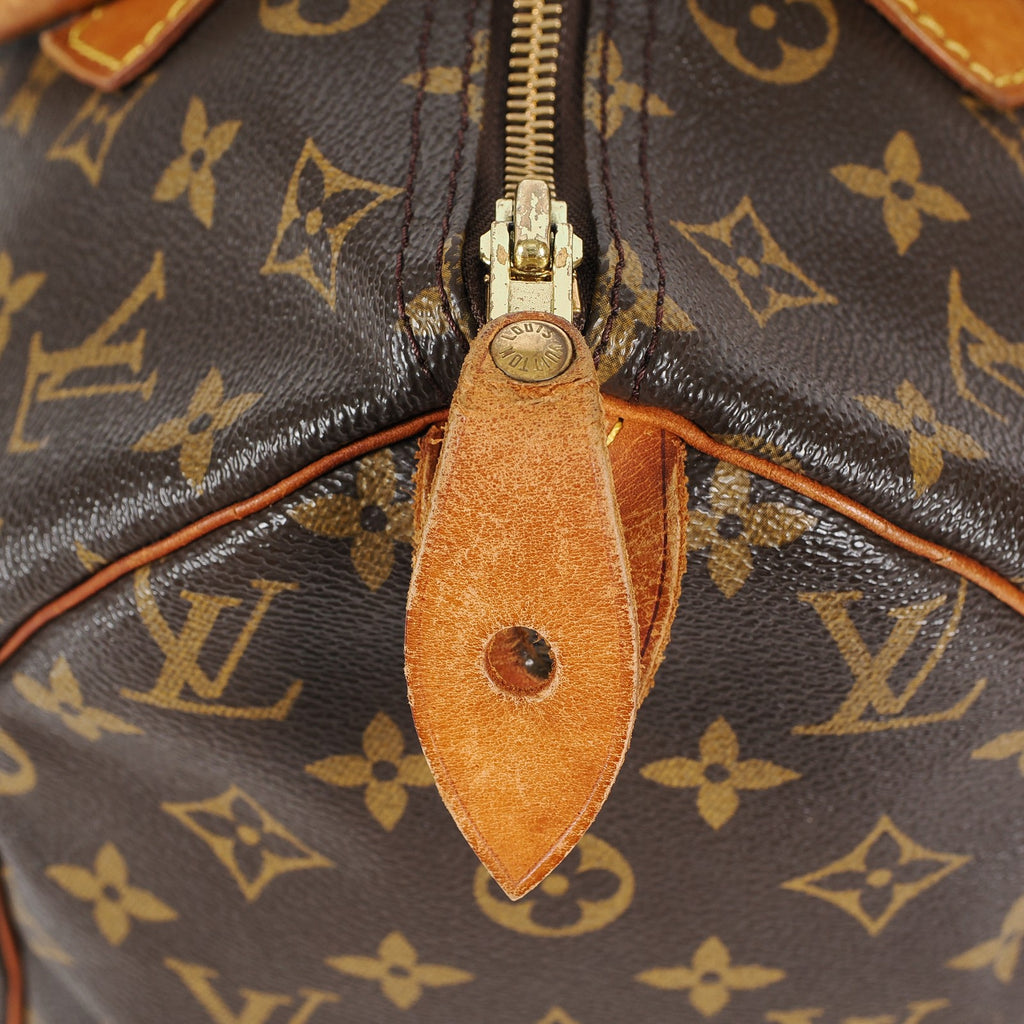 Authentic Louis Vuitton Monogram Speedy 30 M41526 Handbag vintage 04A177150007