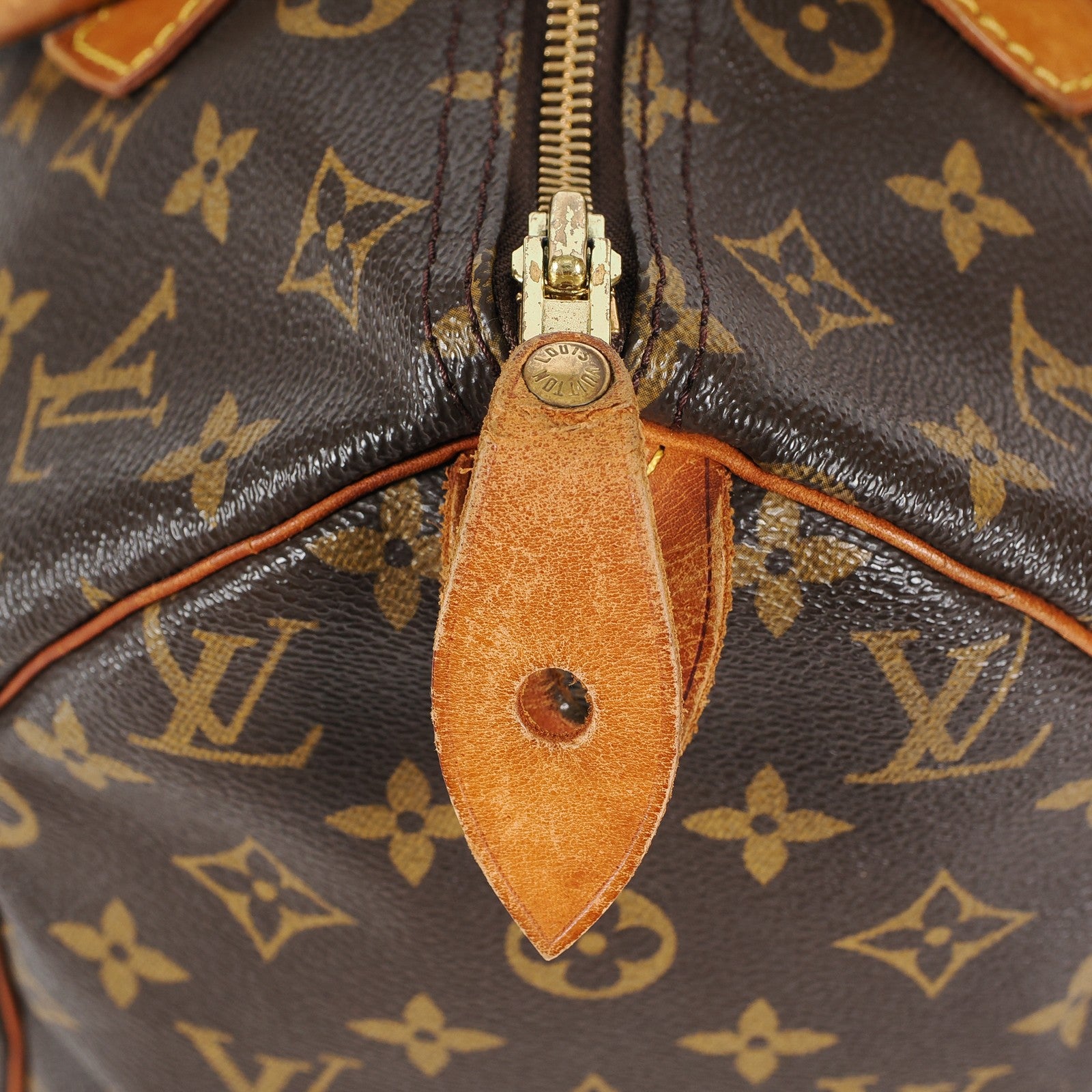 Authentic Louis Vuitton Monogram Speedy 30 M41526 Handbag vintage 04A177150007
