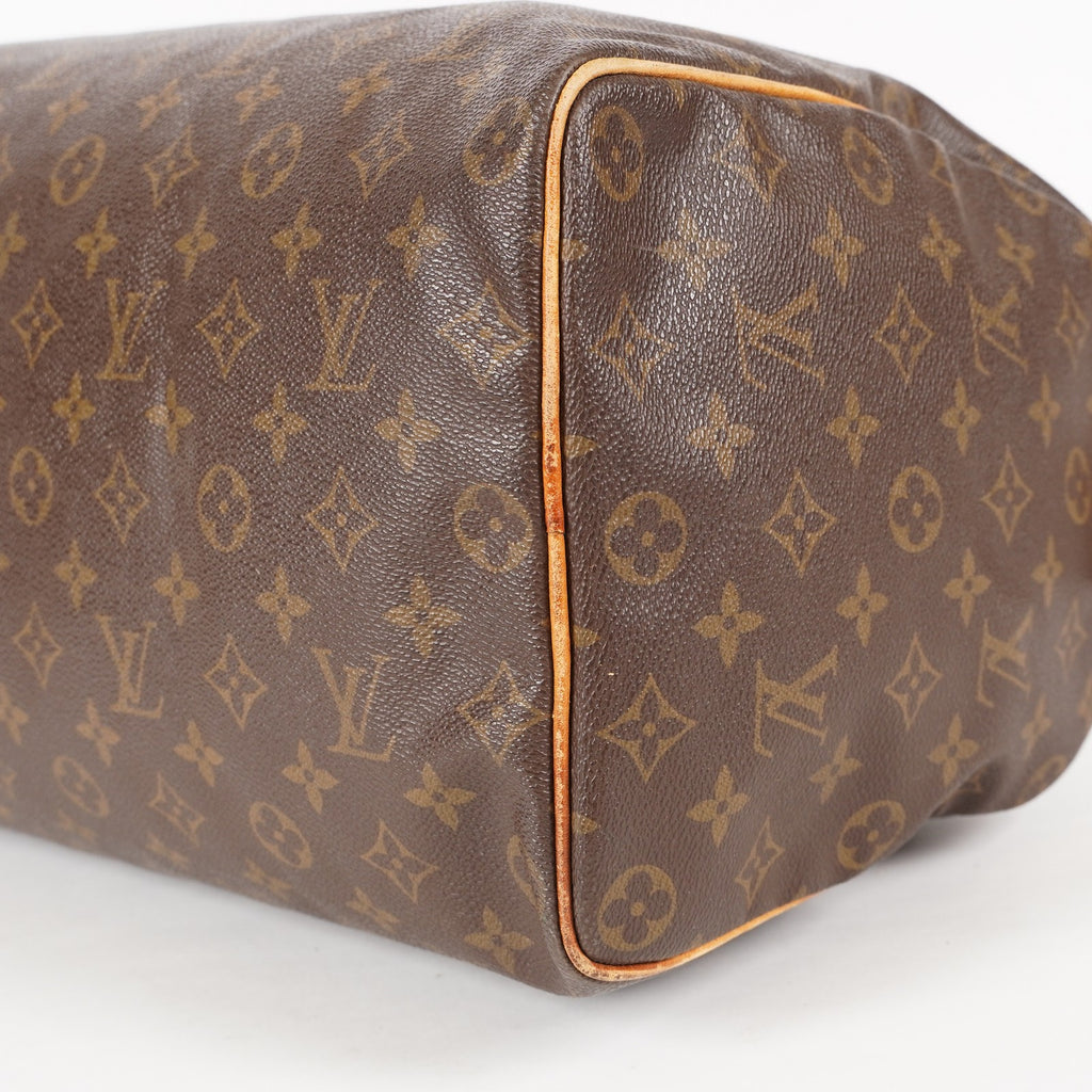 Authentic Louis Vuitton Monogram Speedy 40 M41522 Hand Boston Bag  06E585948803