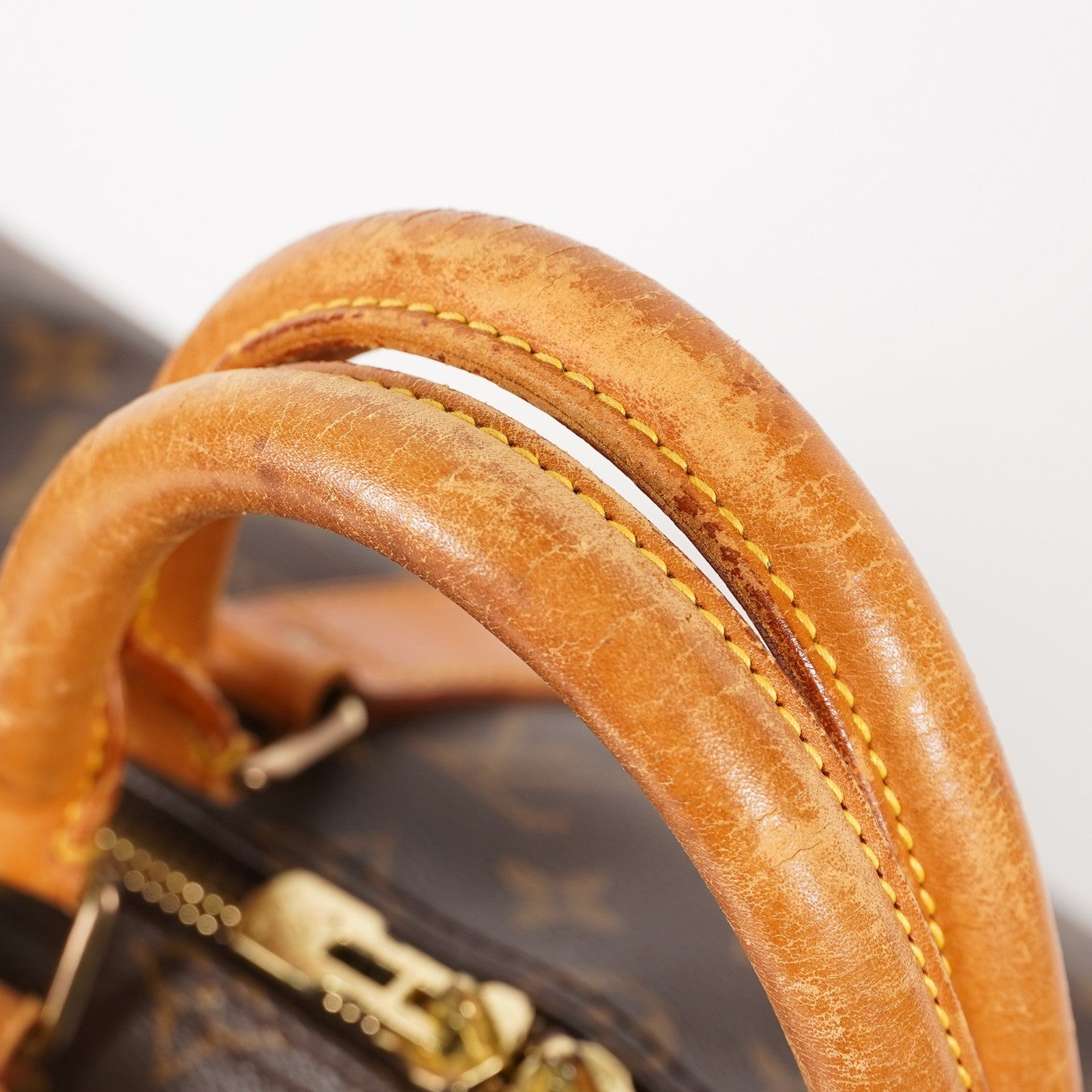 LOUIS VUITTON Keepall 50 Monogram Boston Bag Brown vintage M41426 03T125800006