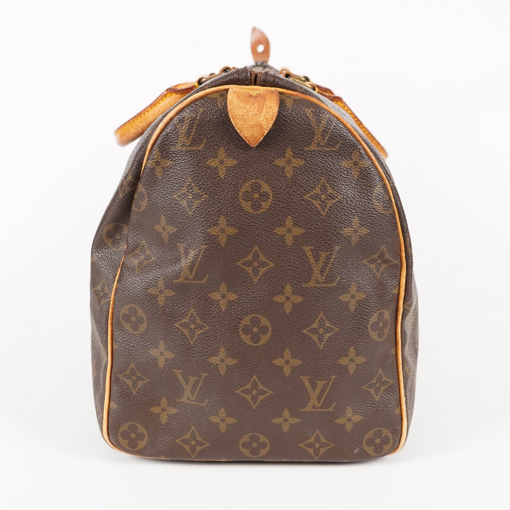 Authentic Louis Vuitton Monogram Speedy 40 M41522 Hand Boston Bag  06E585948803
