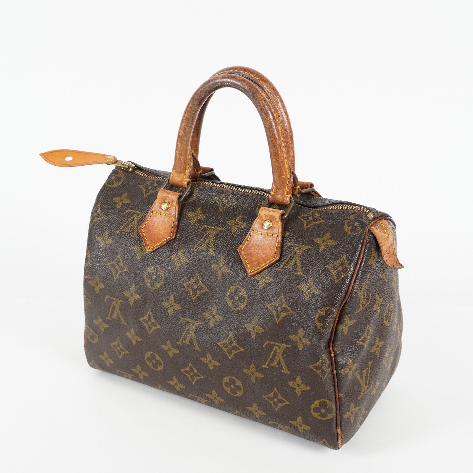 Authentic Louis Vuitton Monogram Speedy 25 M41528 Handbag vintage 03E035280025