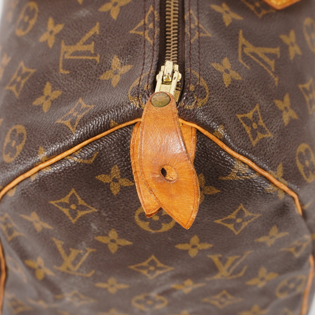 Authentic Louis Vuitton Monogram Speedy 35 M41524 Handbag 02A186463611