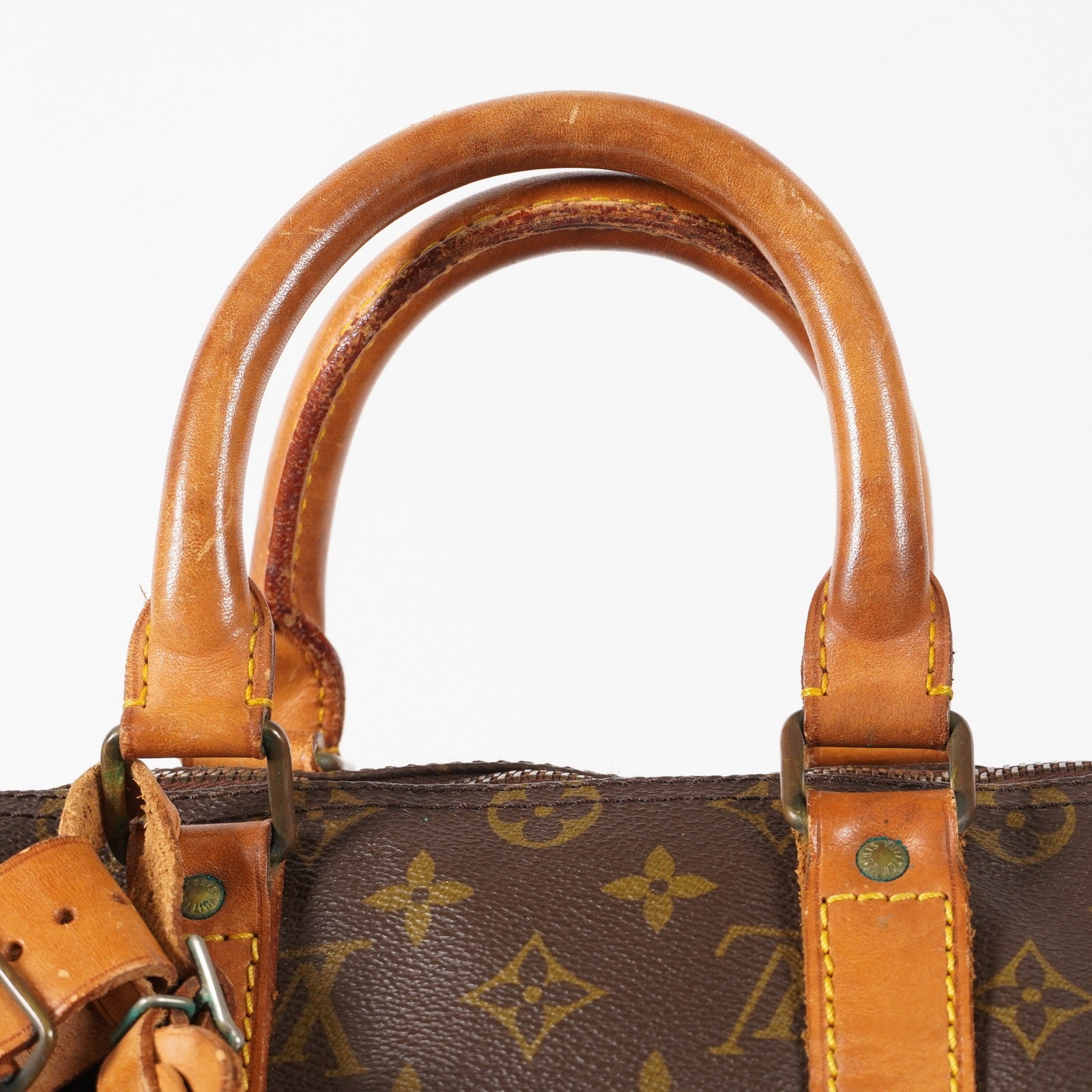 LOUIS VUITTON Keepall 45 M41428 Monogram Boston Bag Brown vintage 03E172750002