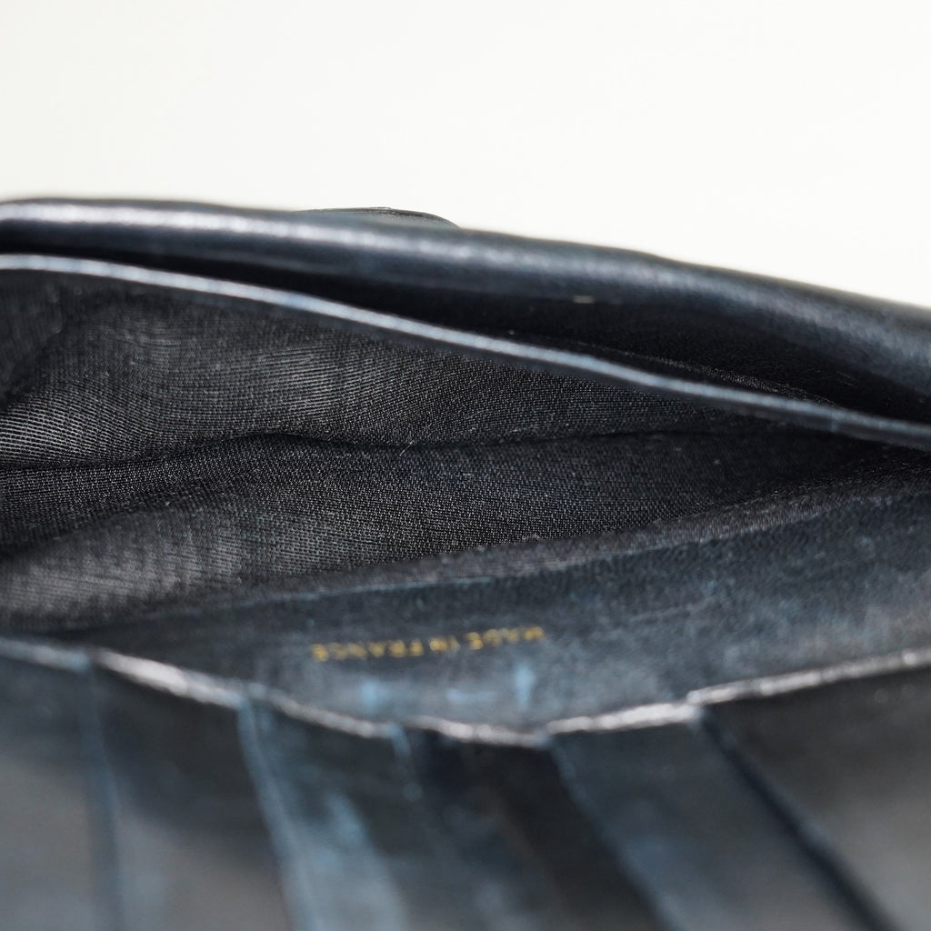 Chanel Authentic Vintage (80s/90s) Black Diamond Wallet 05E571320016
