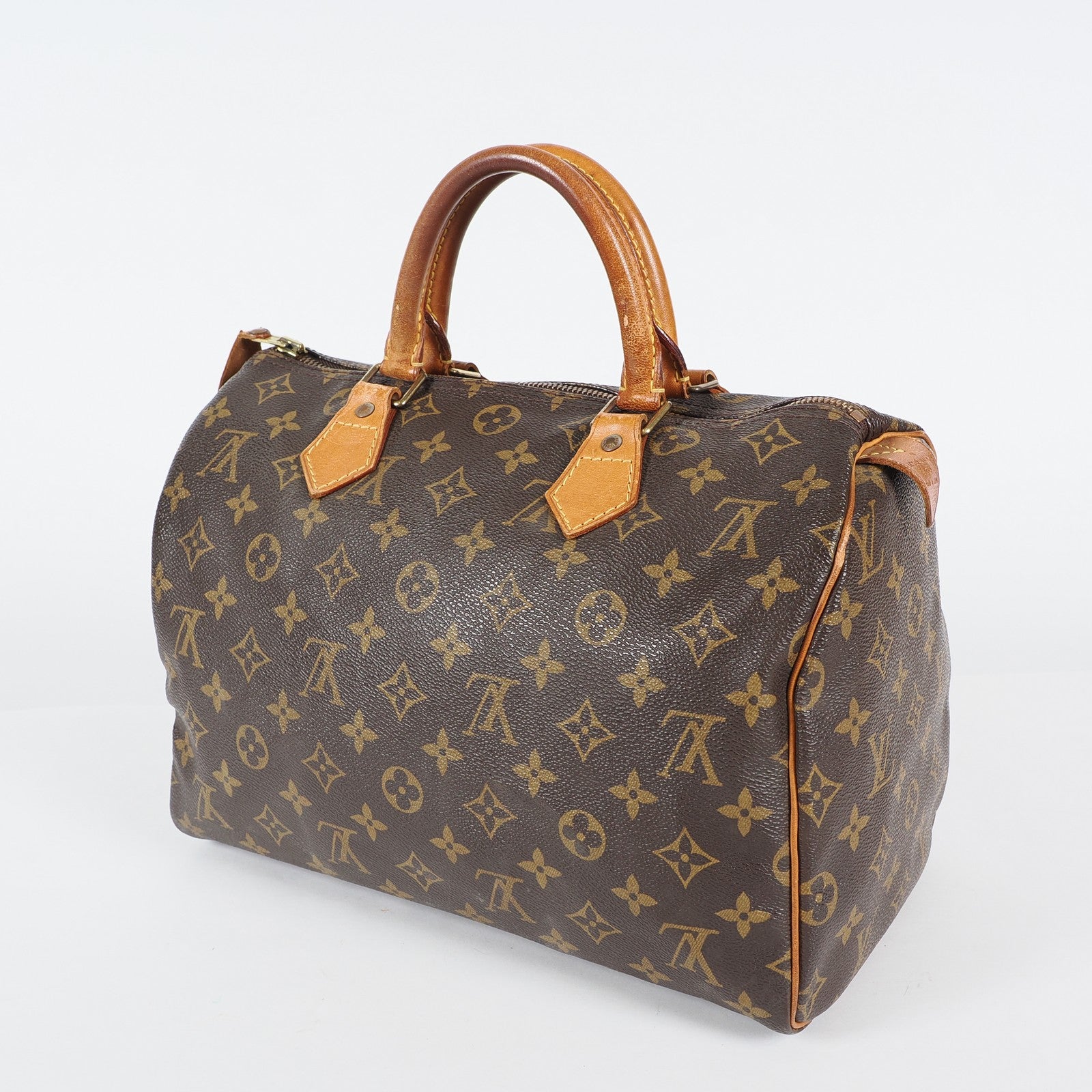 Authentic Louis Vuitton Monogram Speedy 30 M41526 Handbag vintage 04A196234807