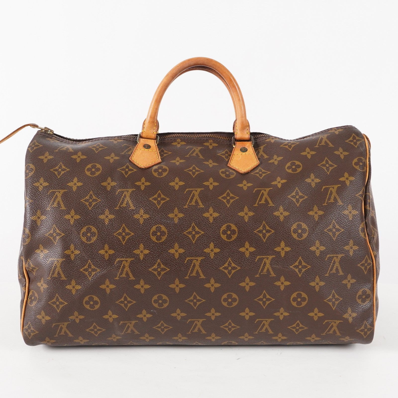 Authentic Louis Vuitton Monogram Speedy 40 M41522 Hand Boston Bag 03E476380011