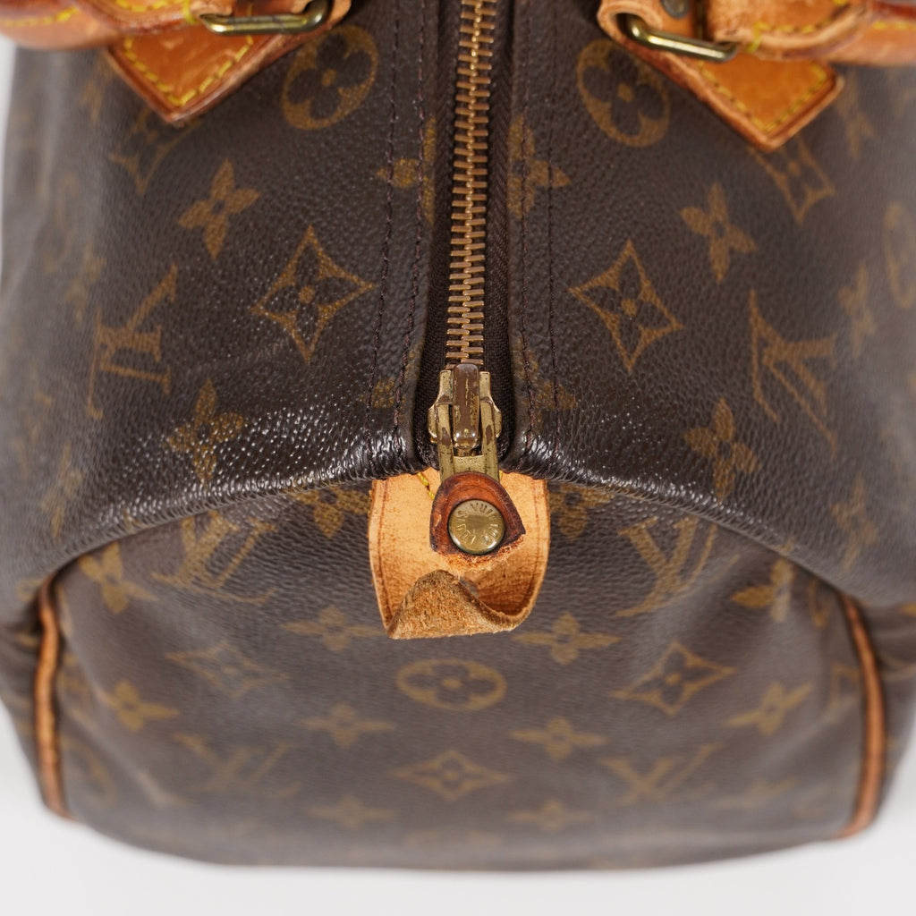 Authentic Louis Vuitton Monogram Speedy 30  Handbag M41526 vintage 05E134180016