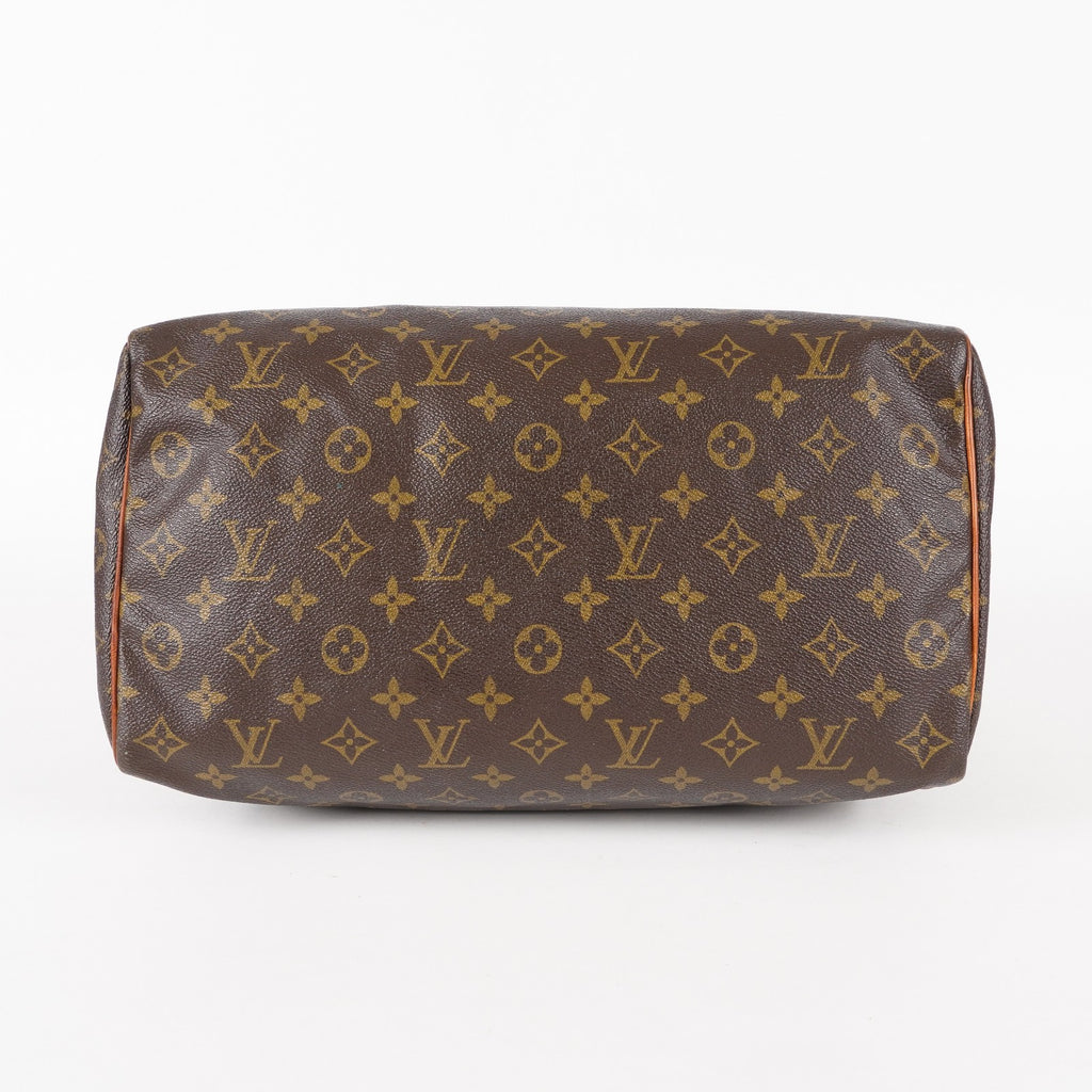 Authentic Louis Vuitton Monogram Speedy 35 M41524 vintage Handbag 05E095940013