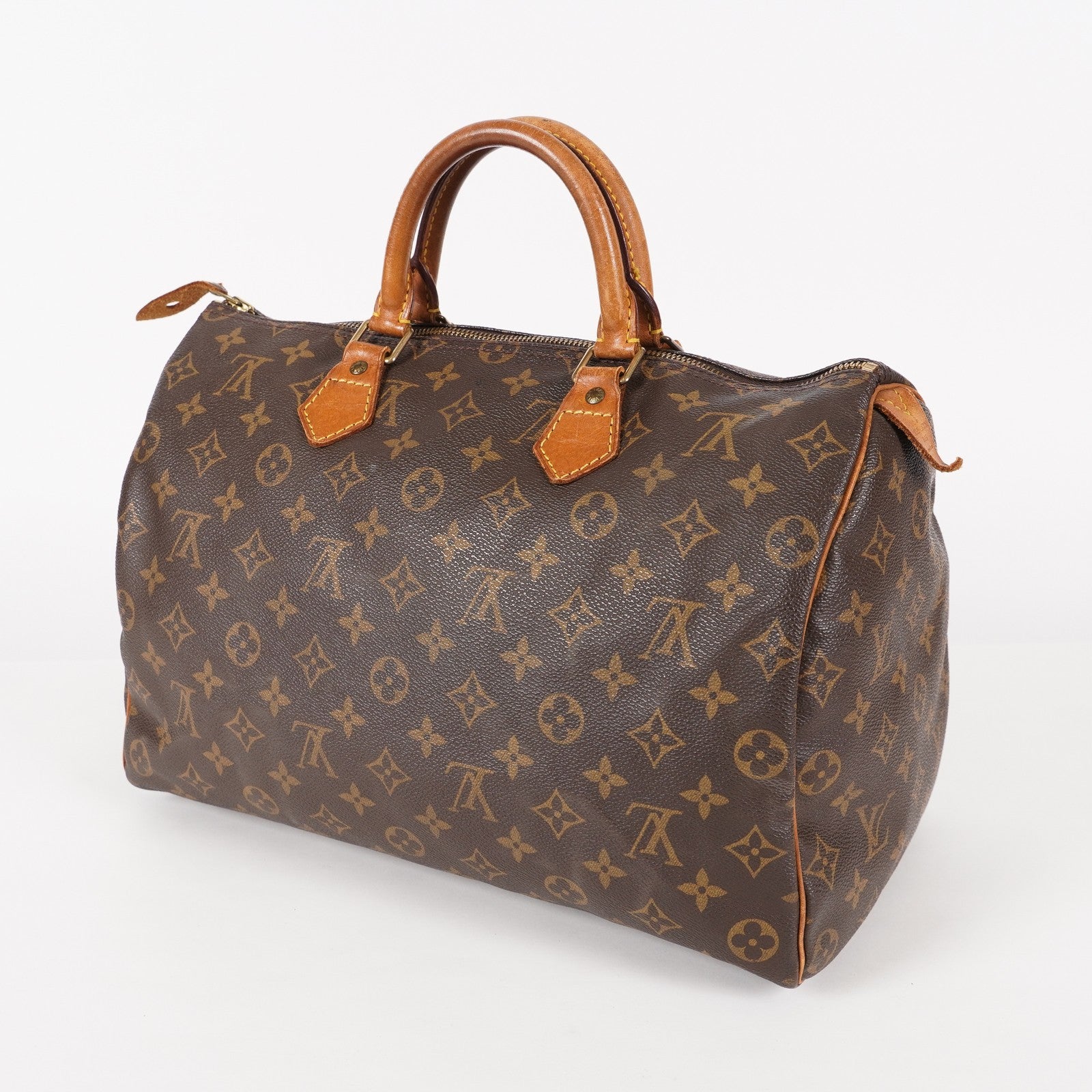 Authentic Louis Vuitton Monogram Speedy 35 M41524 Handbag used 05E326050016
