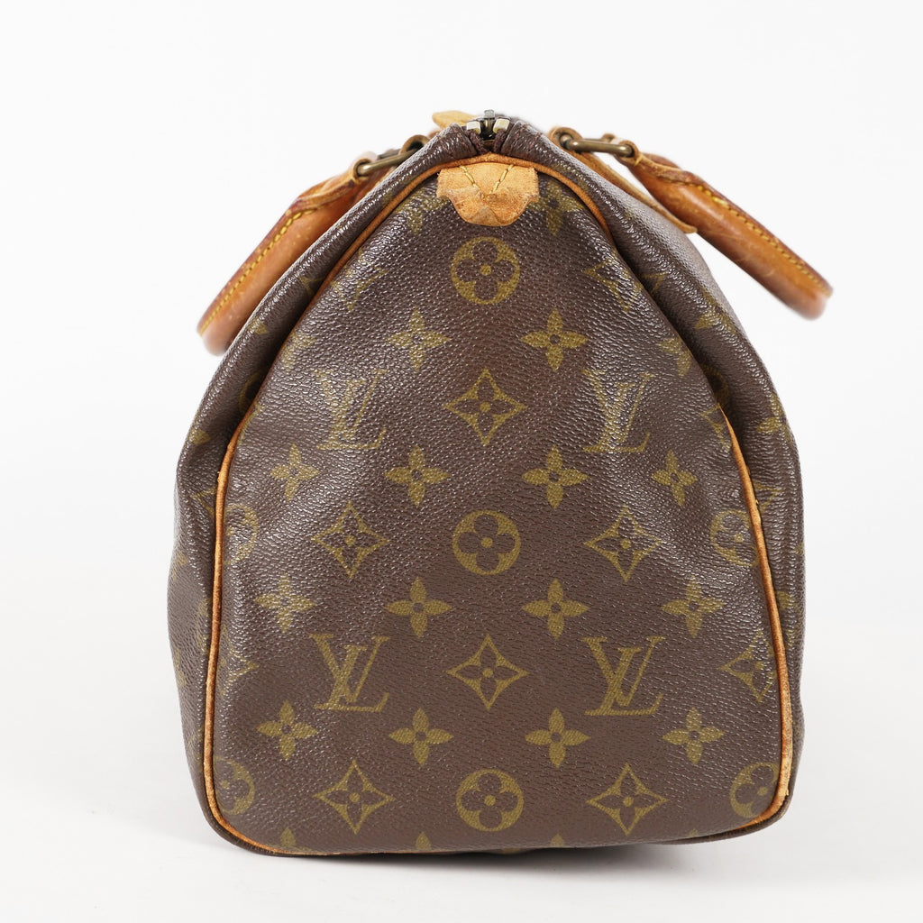 Authentic Louis Vuitton Monogram Speedy 30 M41526 Handbag vintage 01E134950005