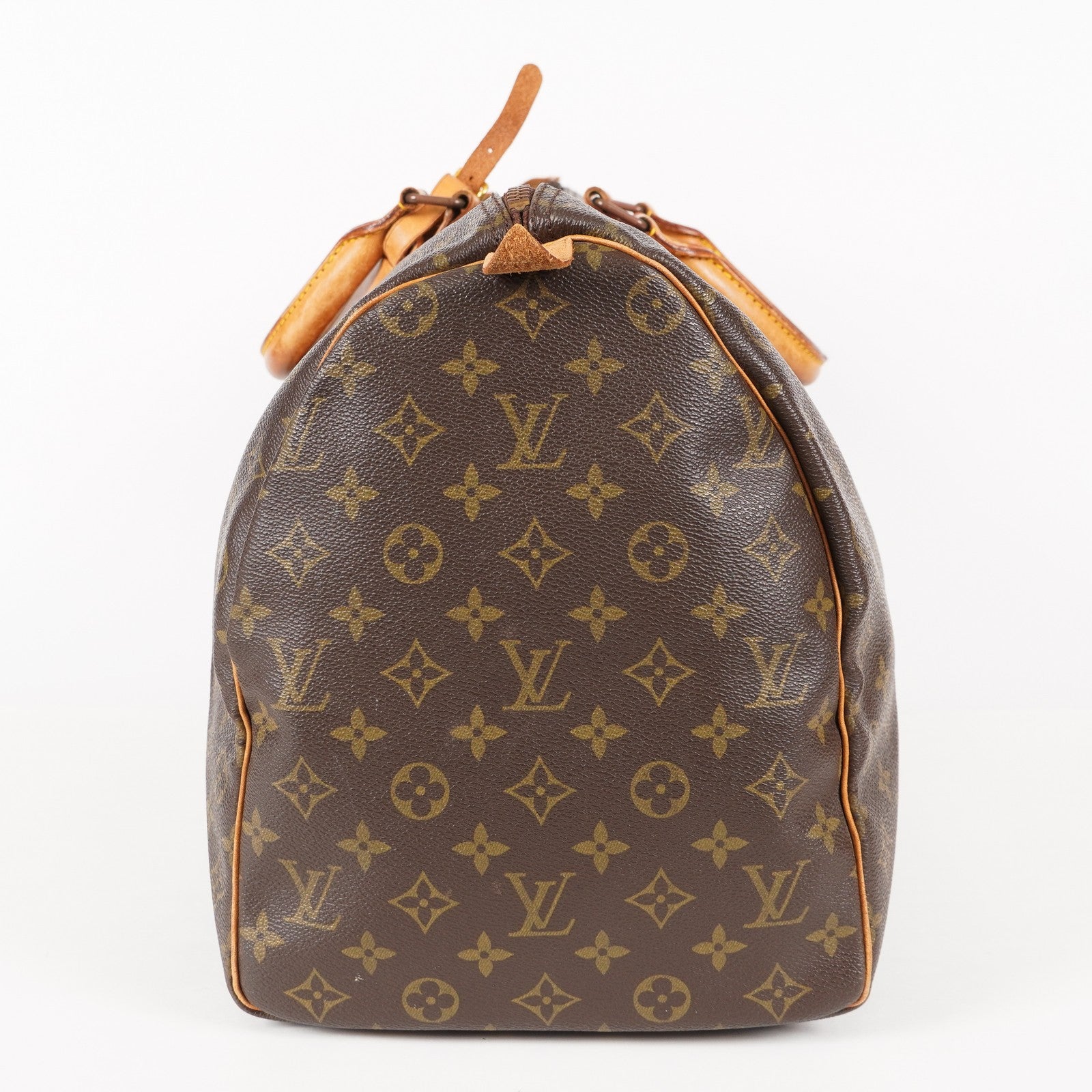 LOUIS VUITTON Keepall 50 Monogram Boston Bag Brown vintage M41426 06E593775204