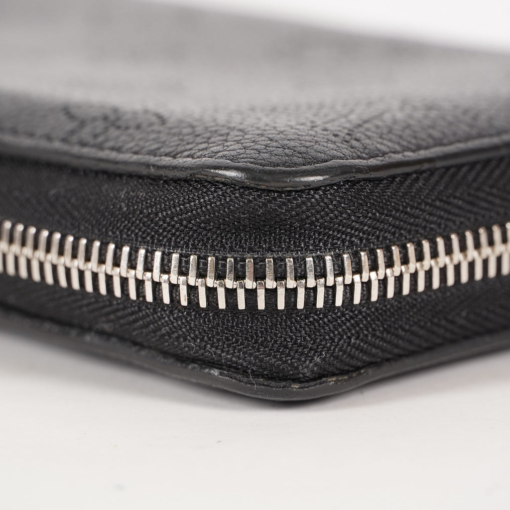 Louis Vuitton Monogram Mahina Zippy Zip-Around Wallet Noir M61867 03T093500009