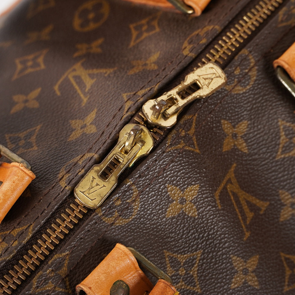 Authentic Louis Vuitton Monogram Keepall 55 Travel Bag M41424 03E285830011