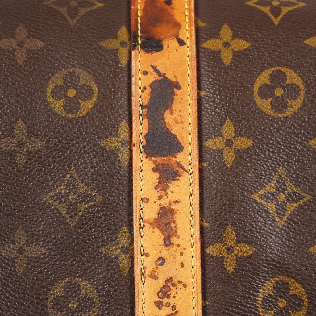 LOUIS VUITTON Monogram Keepall 60 Boston Bag LV Auth M41422 05E424070016
