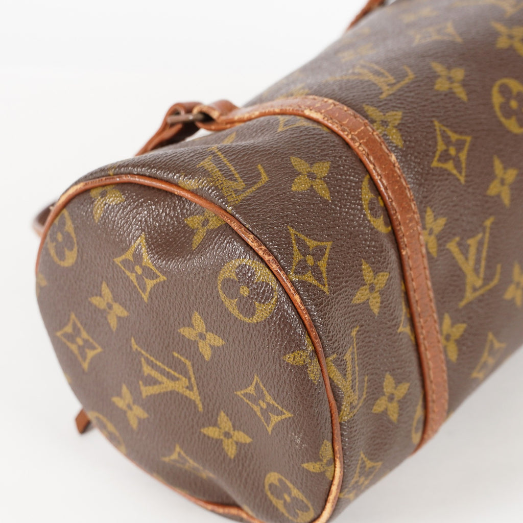 Auth Louis Vuitton Monogram Papillon 26 Hand Bag New Style M51386 12E332860027