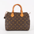 Authentic Louis Vuitton Monogram Speedy 25 Handbag vintage M41528 05E129240016