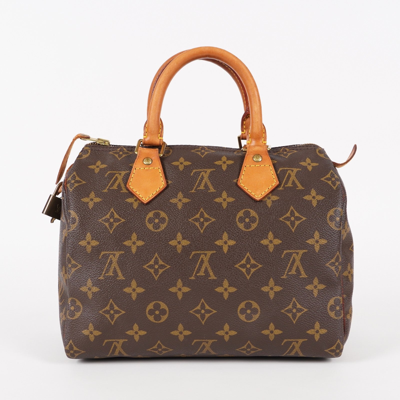 Authentic Louis Vuitton Monogram Speedy 25 Handbag vintage M41528 05E129240016