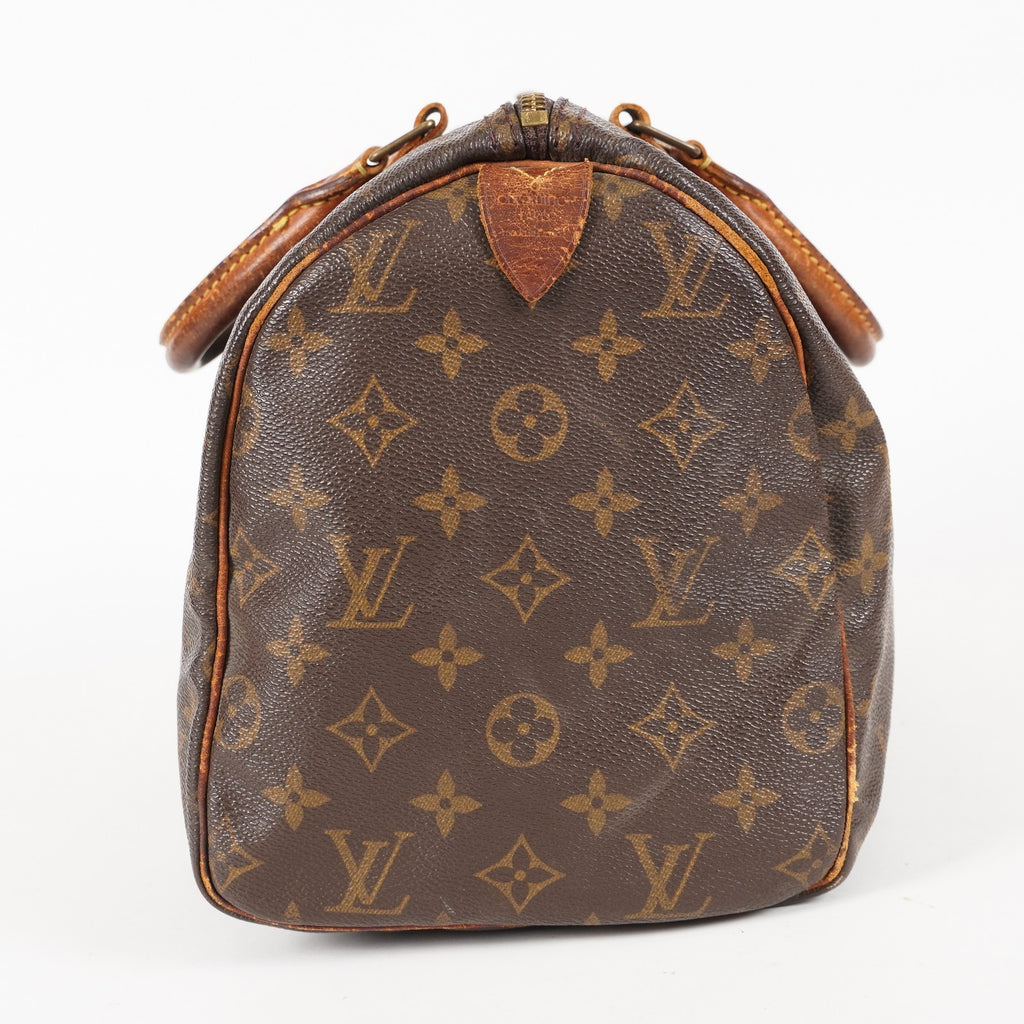 Authentic Louis Vuitton Monogram Speedy 30 Handbag M41526 vintage 06E373520002