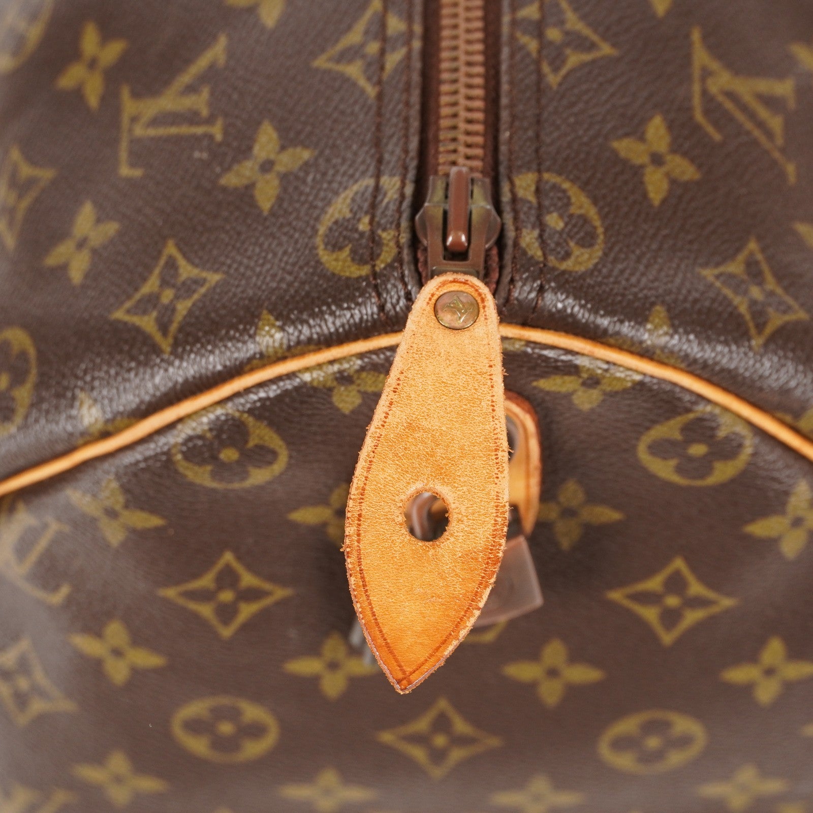 LOUIS VUITTON Keepall 50 Monogram Boston Bag Brown vintage M41426 06E593775204
