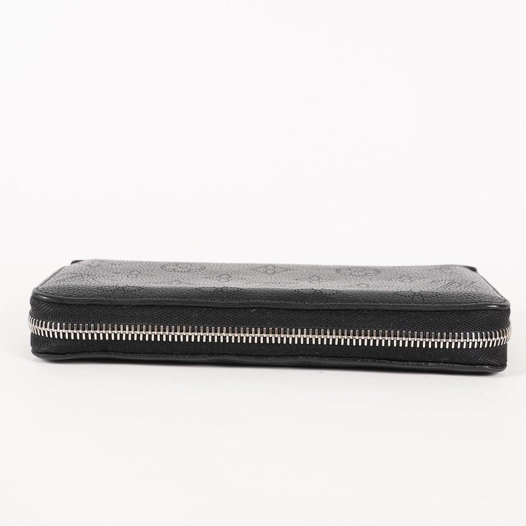 Louis Vuitton Monogram Mahina Zippy Zip-Around Wallet Noir M61867 03T093500009