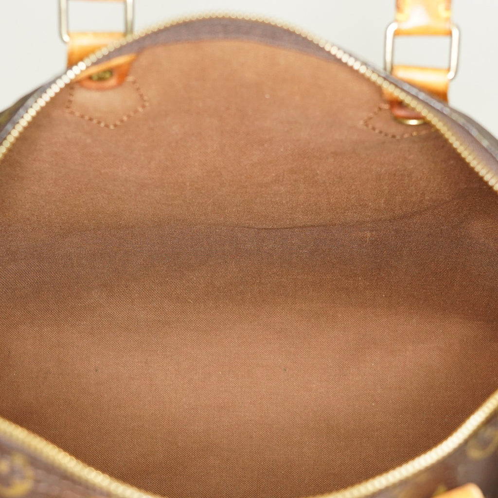 Authentic Louis Vuitton Monogram Speedy 35 M41524 vintage Handbag 05E186050013
