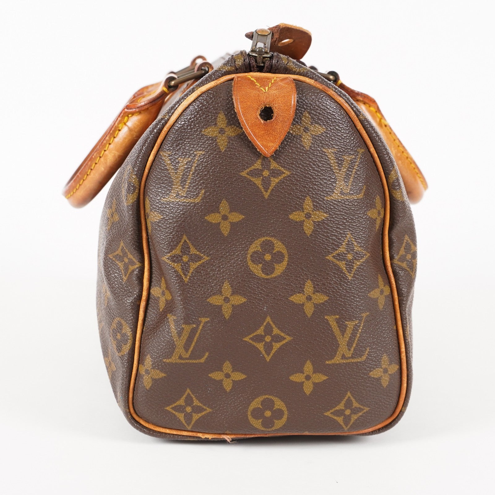 Authentic Louis Vuitton Monogram Speedy 25 Handbag vintage M41528 05E105280029