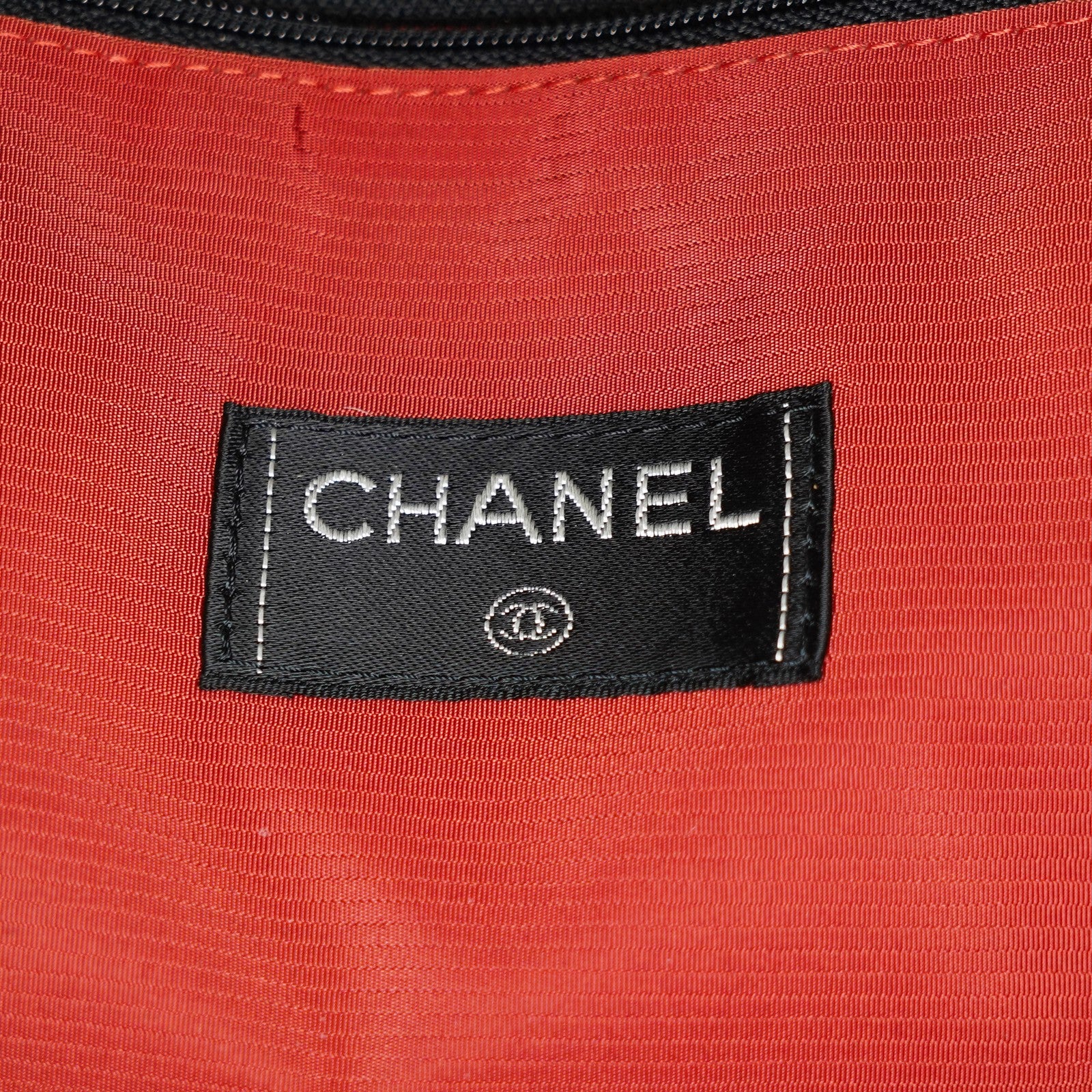 CHANEL Travel line Boston bag black Nylon canvas Women 05E522750016