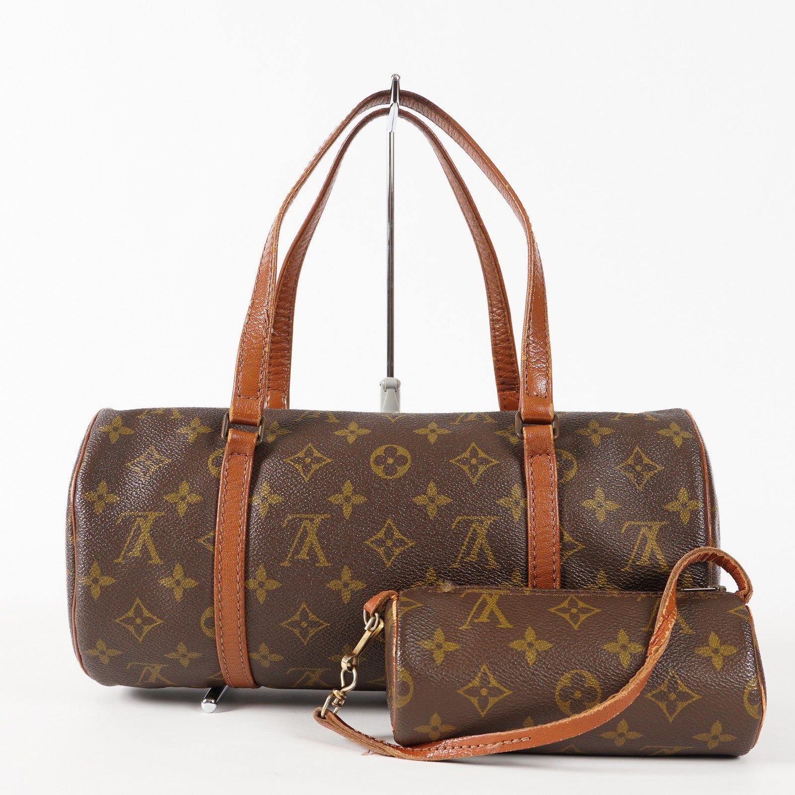 Louis Vuitton LV Hand bag Monogram Papillon 30 M51385 vintage 01E145280027