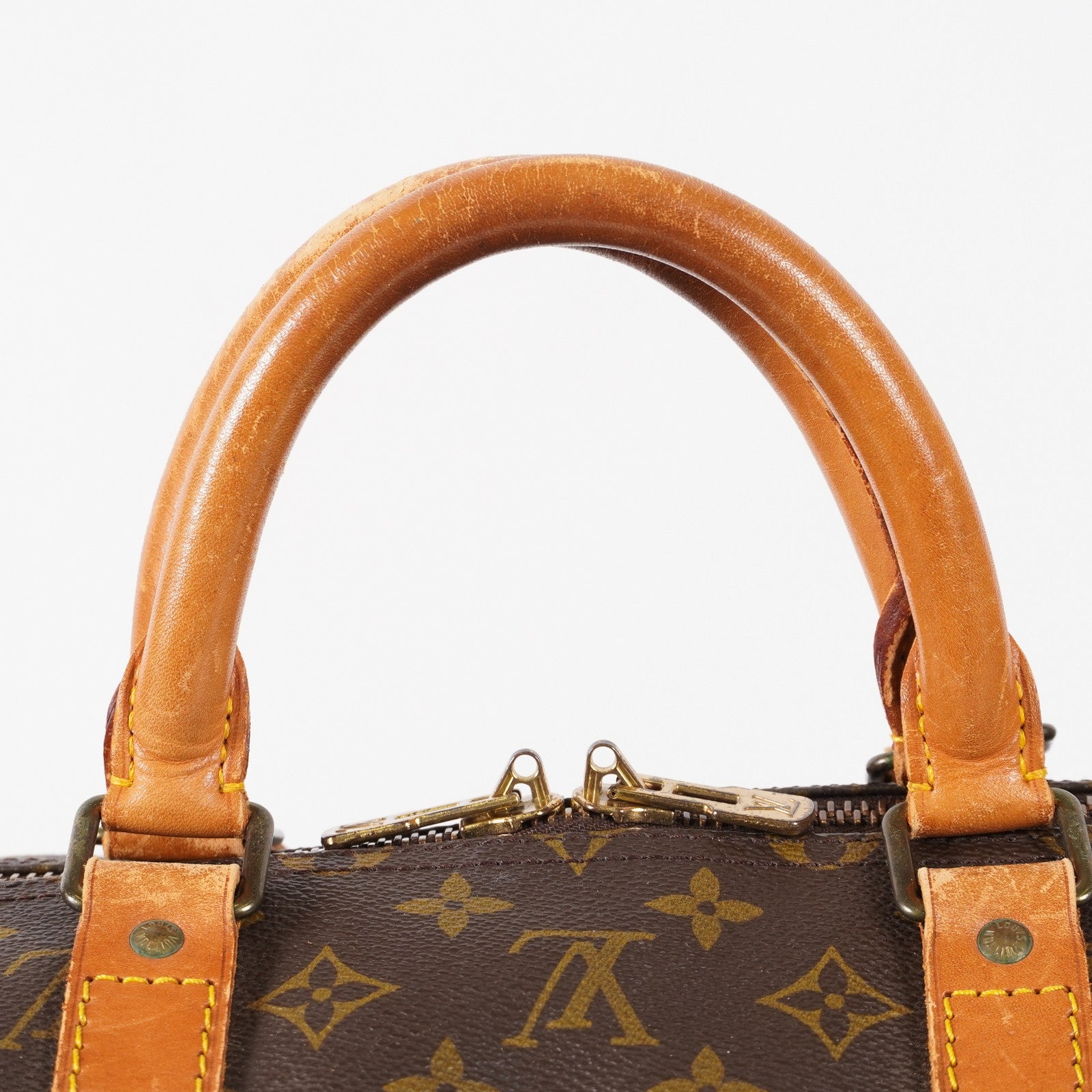 Authentic Louis Vuitton Monogram Keepall 55 Travel Bag M41424 02A194232811