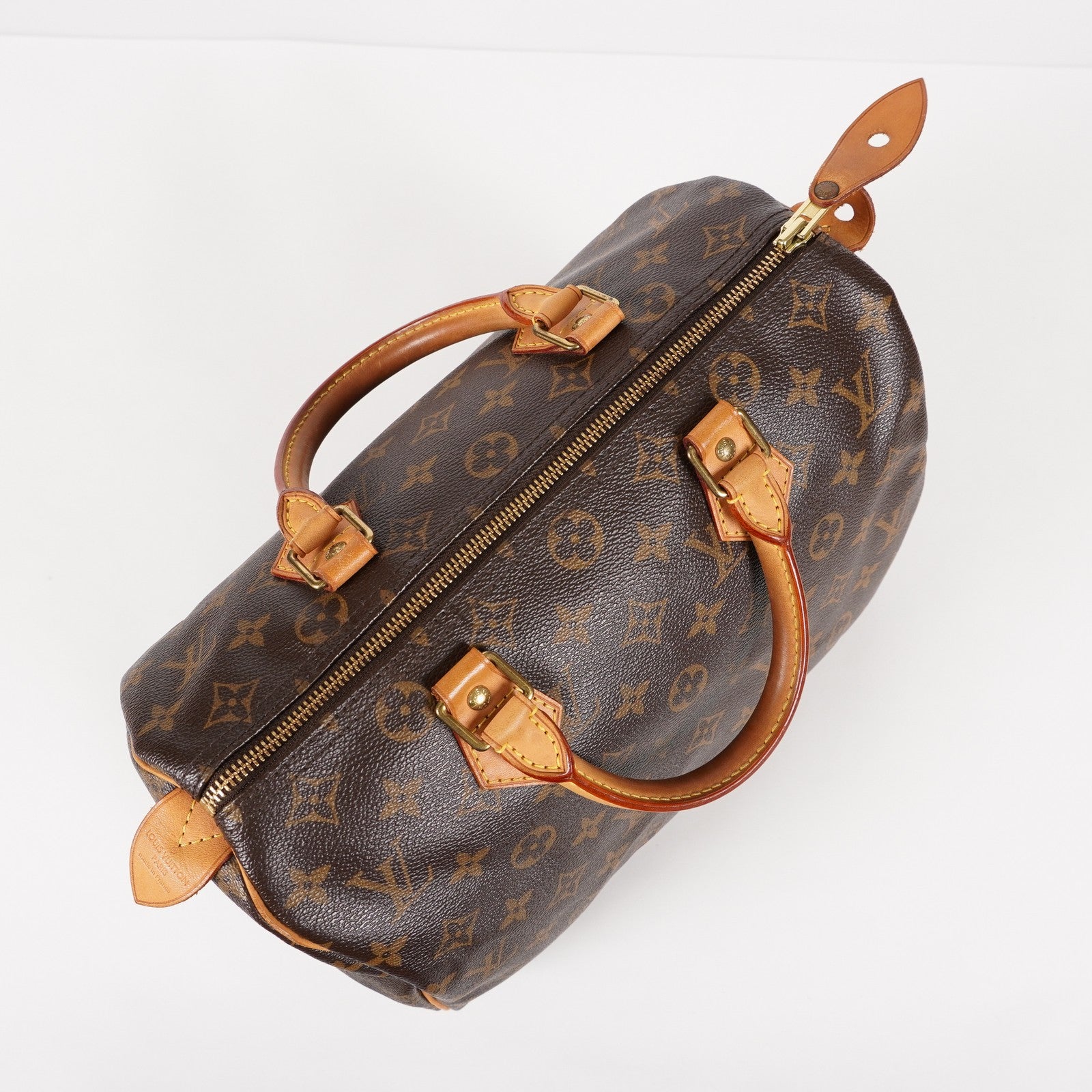 Authentic Louis Vuitton Monogram Speedy 30  Handbag M41526 vintage 05E309020016