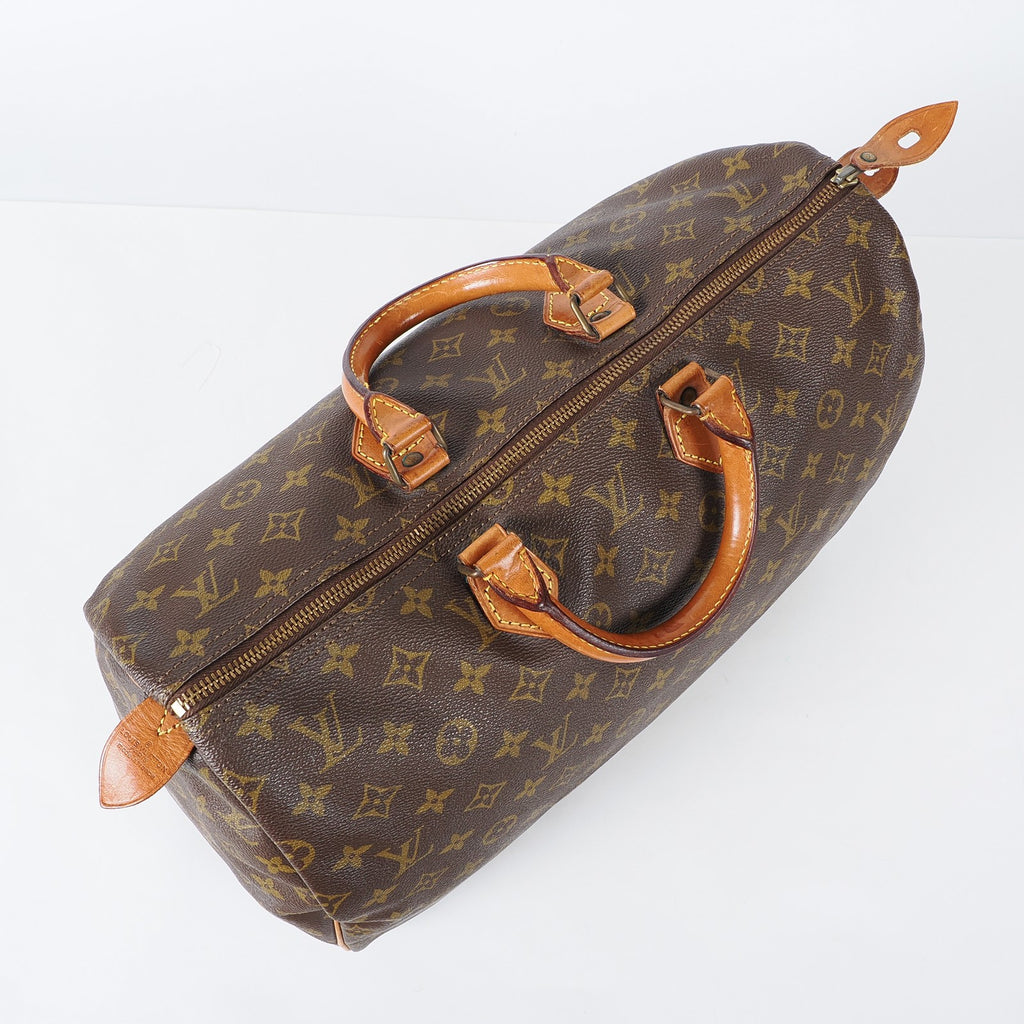 Authentic Louis Vuitton Monogram Speedy 40 M41522 Hand Boston Bag 03A515948827