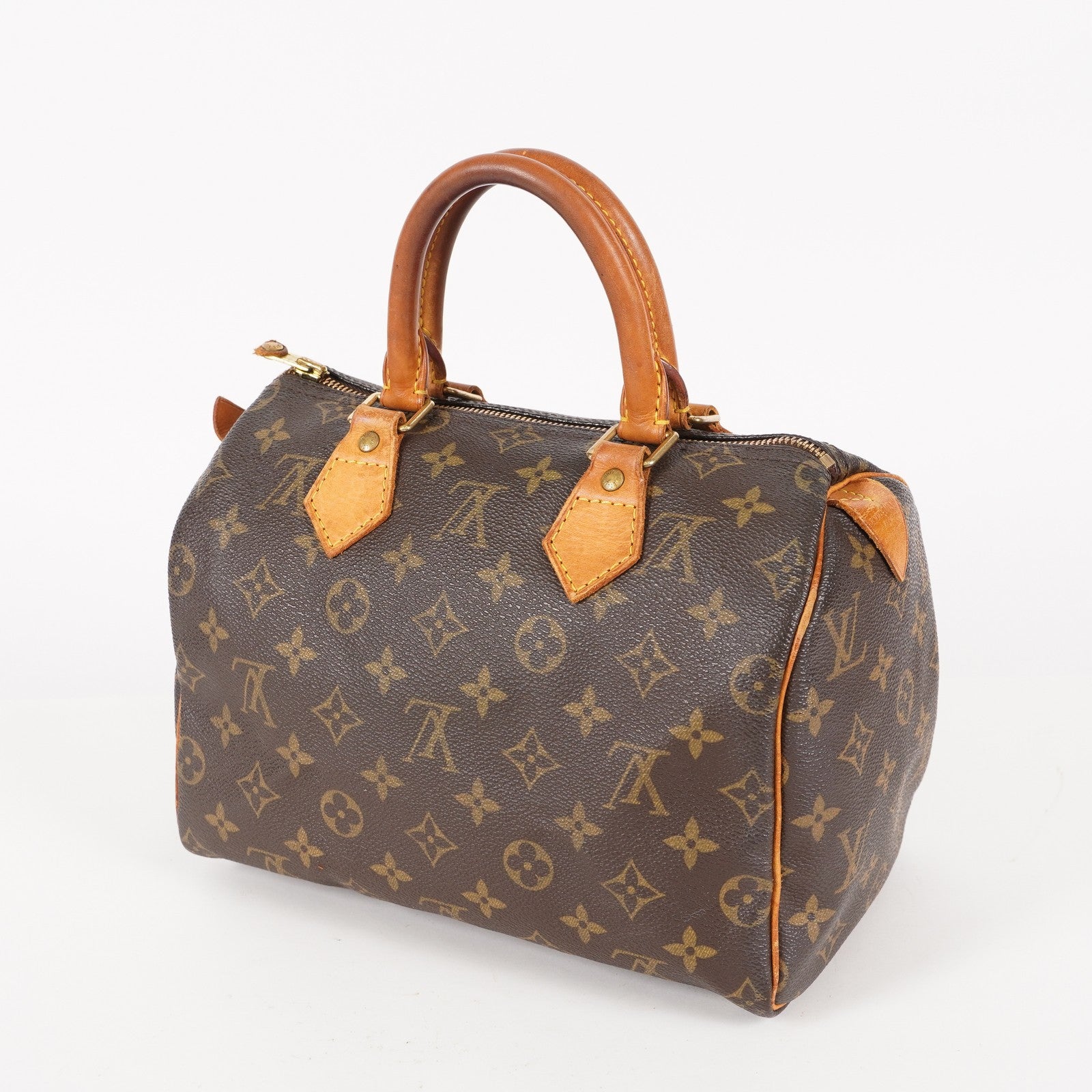 Authentic Louis Vuitton Monogram Speedy 25 Handbag vintage M41528 06E479092803