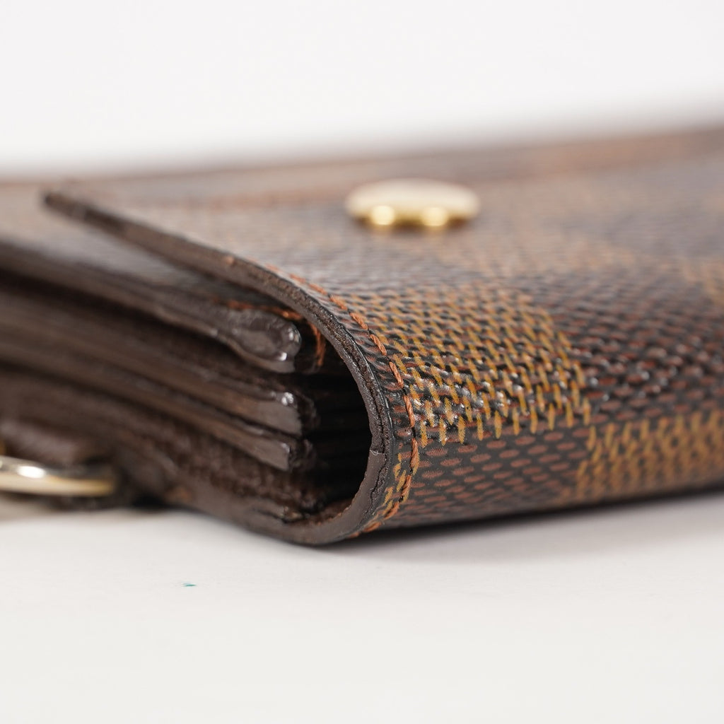 LOUIS VUITTON Portefeuille  Bifold purse N60002 Damier Ebene 03T052800009