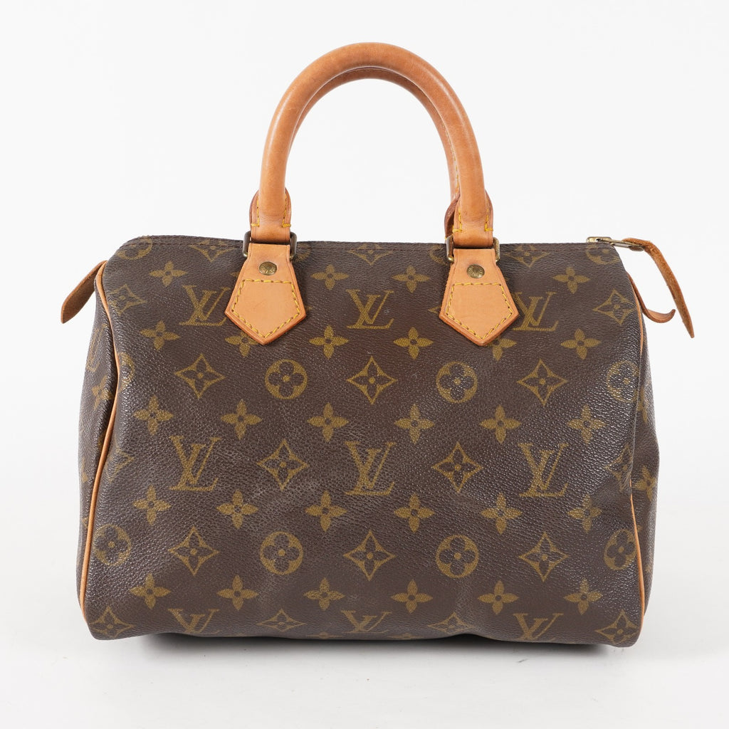 Authentic Louis Vuitton Monogram Speedy 25 M41528 Handbag vintage 03E4910120011