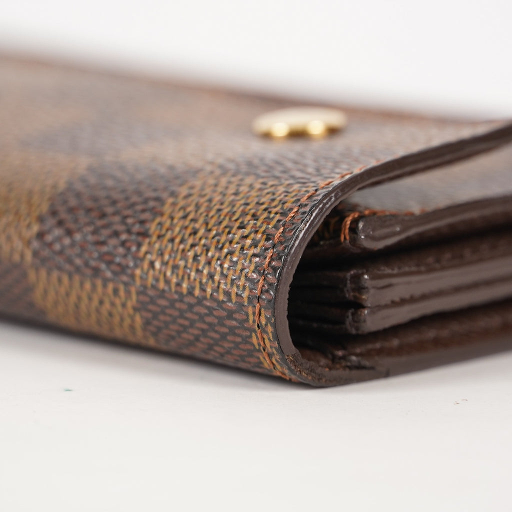 LOUIS VUITTON Portefeuille  Bifold purse N60002 Damier Ebene 03T052800009