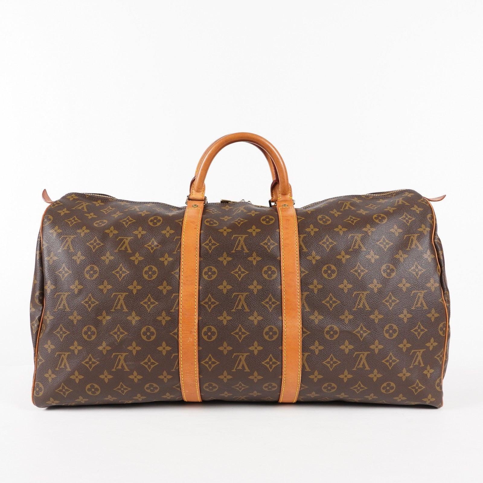 Authentic Louis Vuitton Monogram Keepall 55 Travel Bag M41424 03A155605606