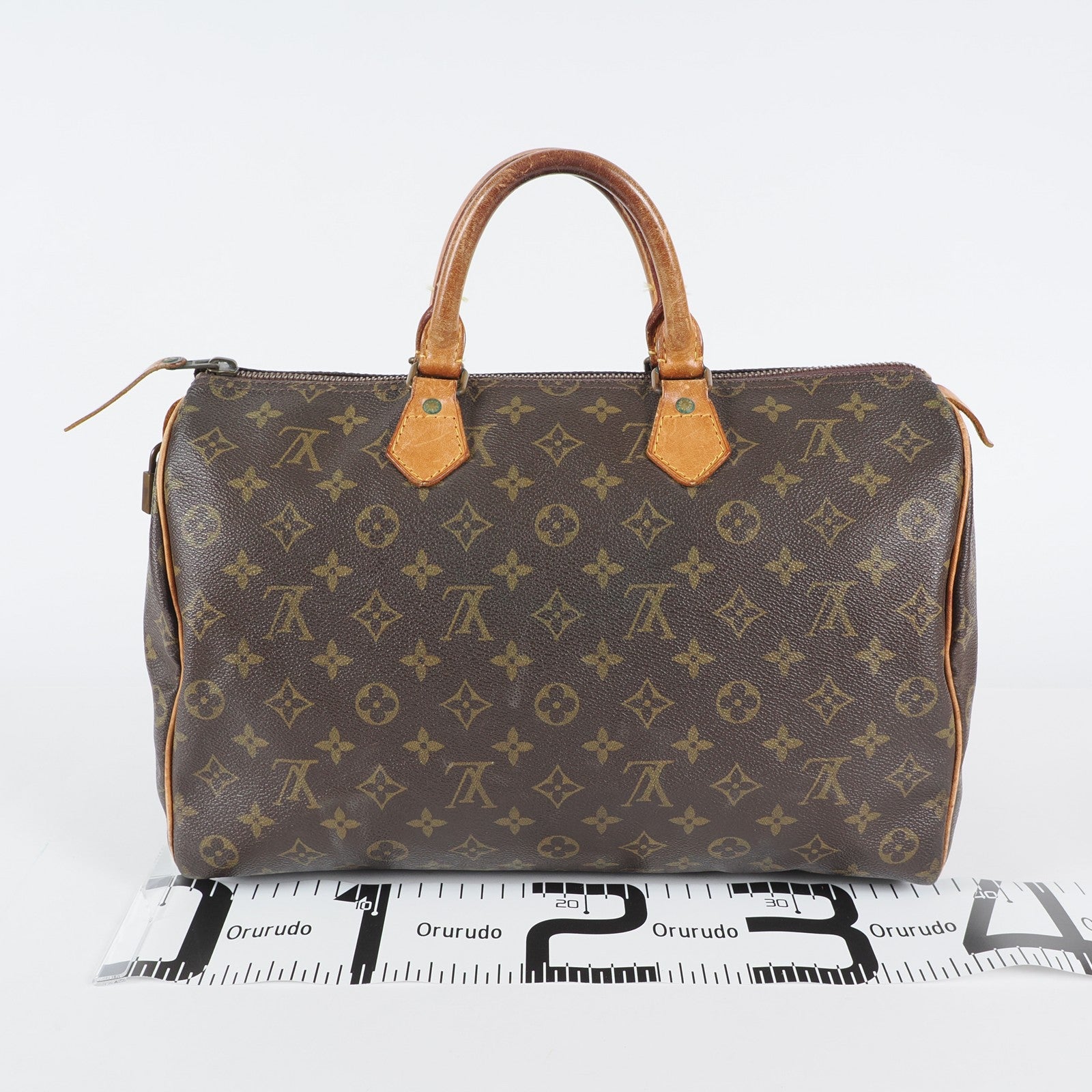 Authentic Louis Vuitton Monogram Speedy 35 M41524 Handbag vintage 04A275720007