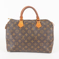 Authentic Louis Vuitton Monogram Speedy 30  Handbag M41526 vintage 05E304290029