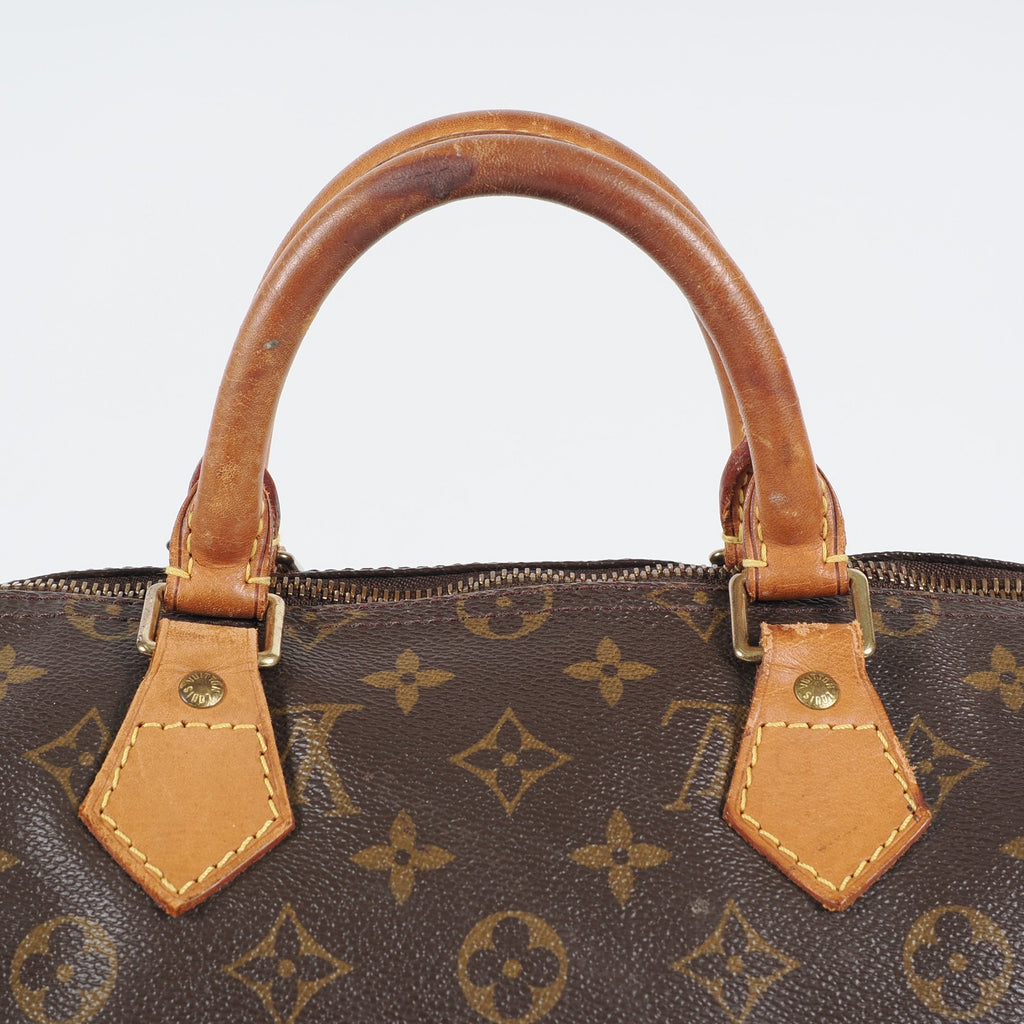 Authentic Louis Vuitton Monogram Speedy 35 M41524 Handbag vintage 04A285948807