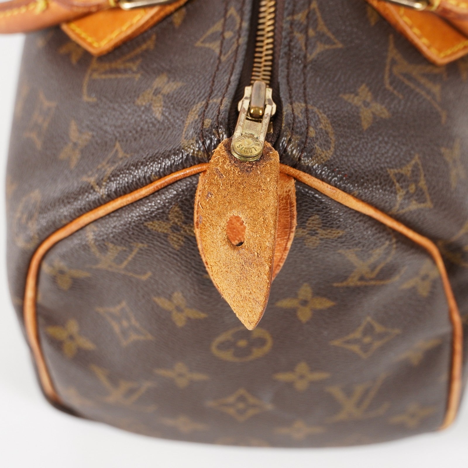 Authentic Louis Vuitton Monogram Speedy 25 M41528 Handbag vintage 02E037370018
