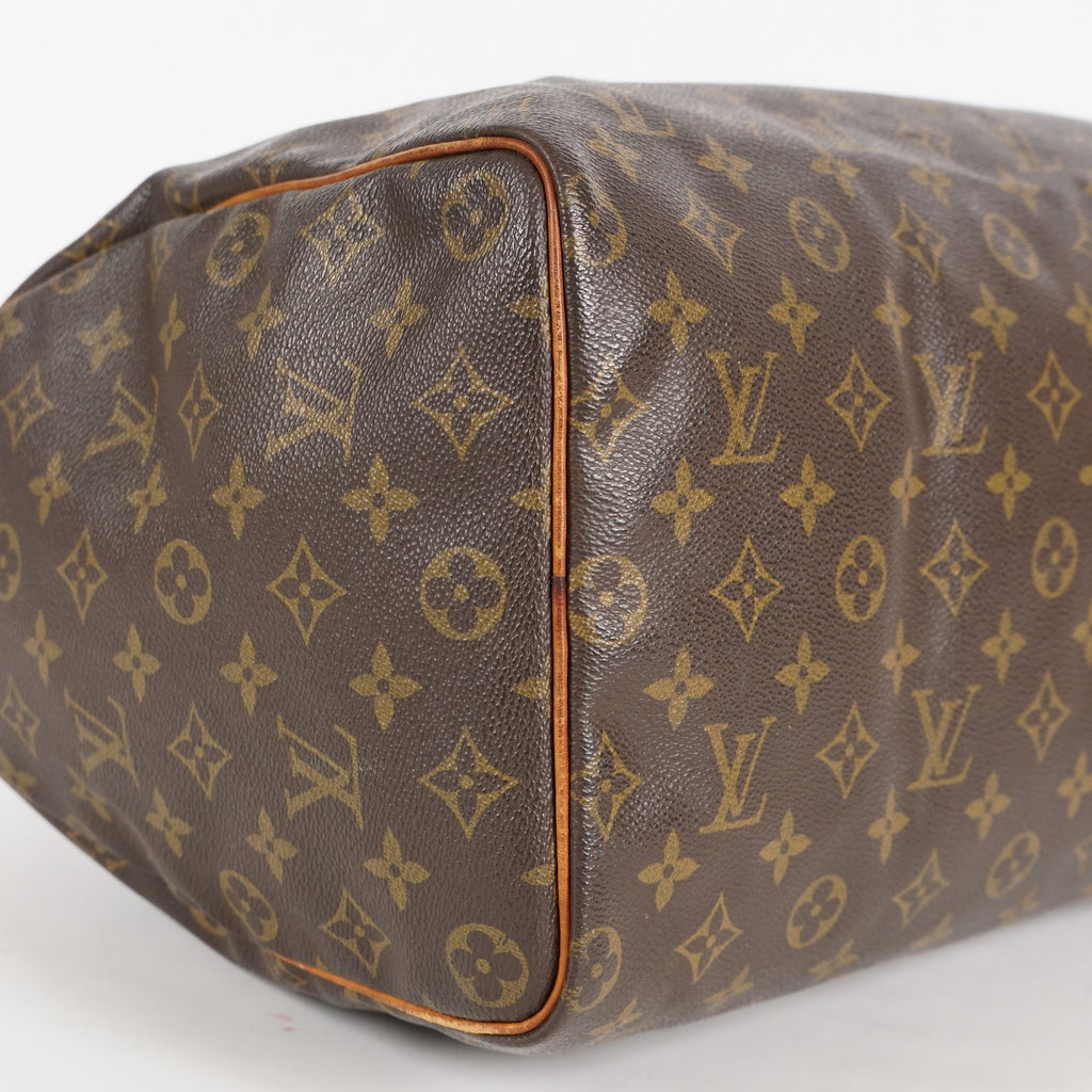 Authentic Louis Vuitton Monogram Speedy 40 Hand Boston Bag M41522 01E095830030