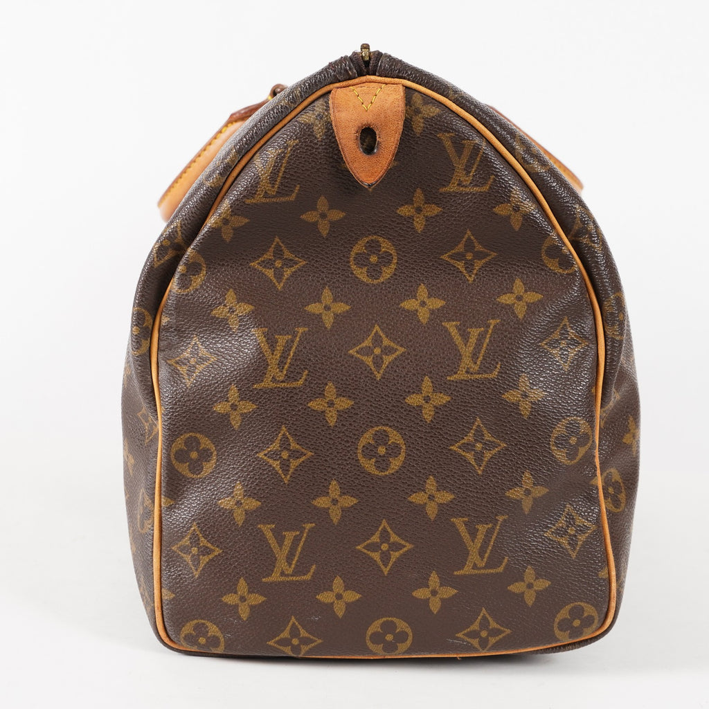 Authentic Louis Vuitton Monogram Speedy 40 M41522 Hand Boston Bag 03E476380011