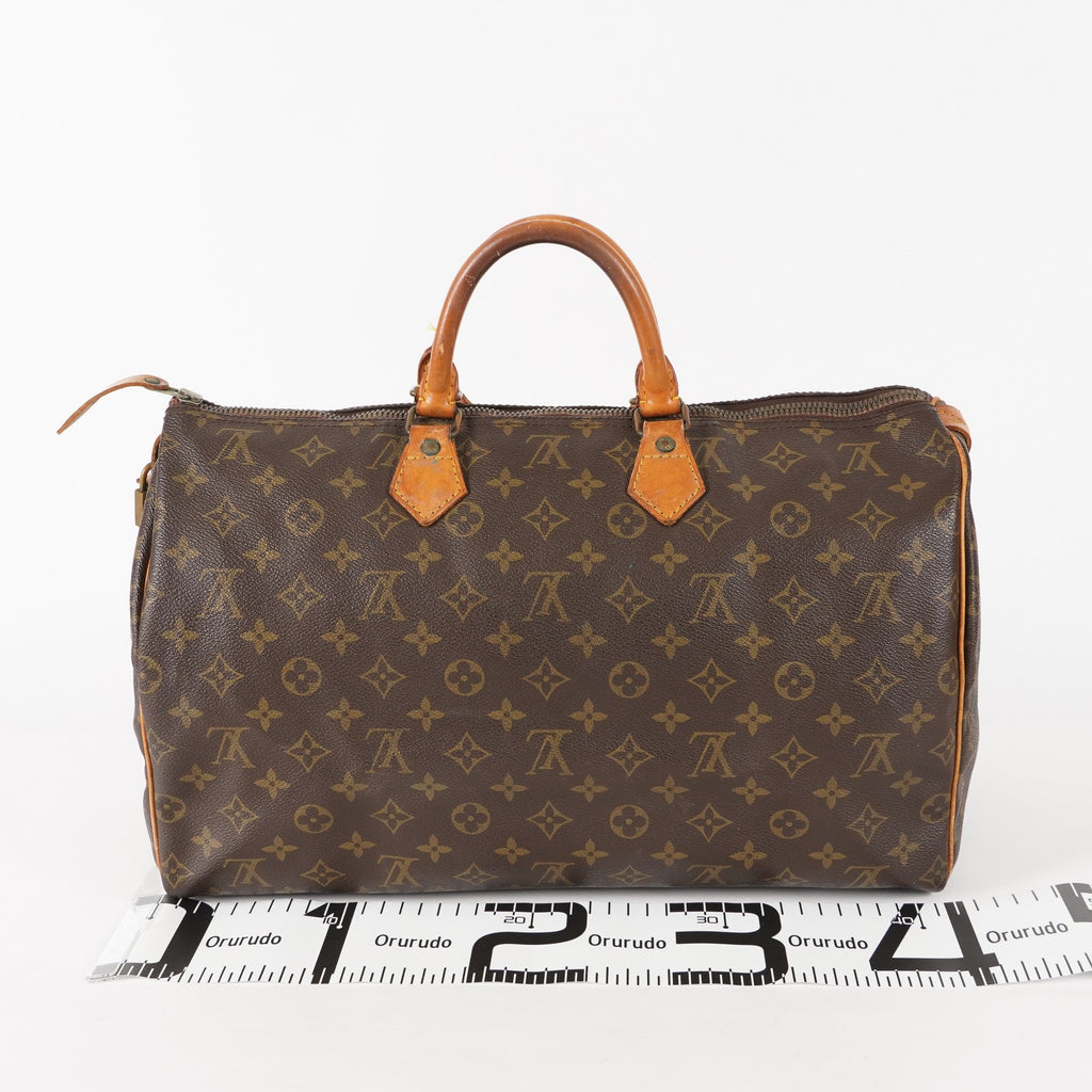 Authentic Louis Vuitton Monogram Speedy 40 Hand Boston Bag M41522 02E615720027