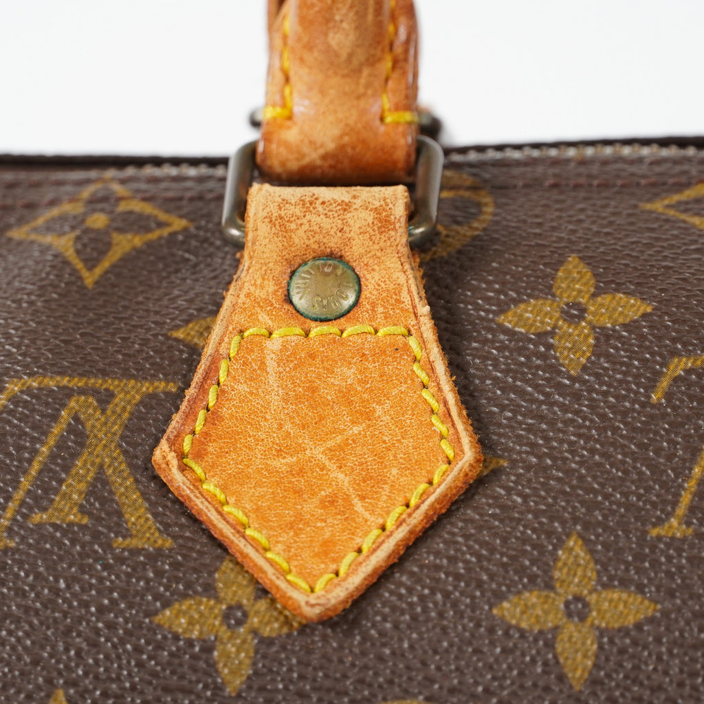 Authentic Louis Vuitton Monogram Speedy 25 M41528 Handbag vintage 03A186234827