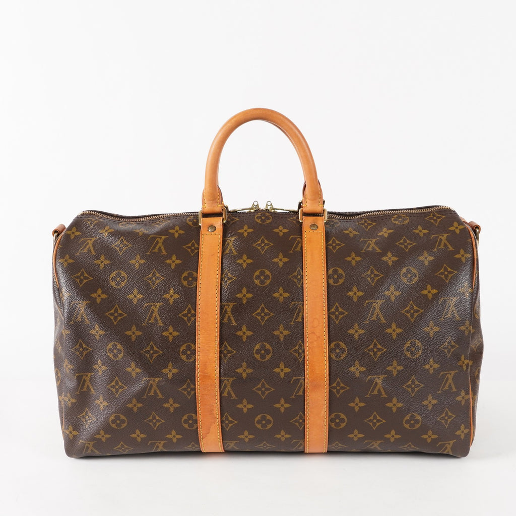 Louis Vuitton Keepall 45 Monogram Canvas Travel Boston Bag M41428 03E146820011