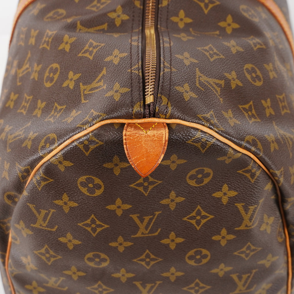 Authentic Louis Vuitton Monogram Keepall 55 Travel Bag M41424 02A194232811